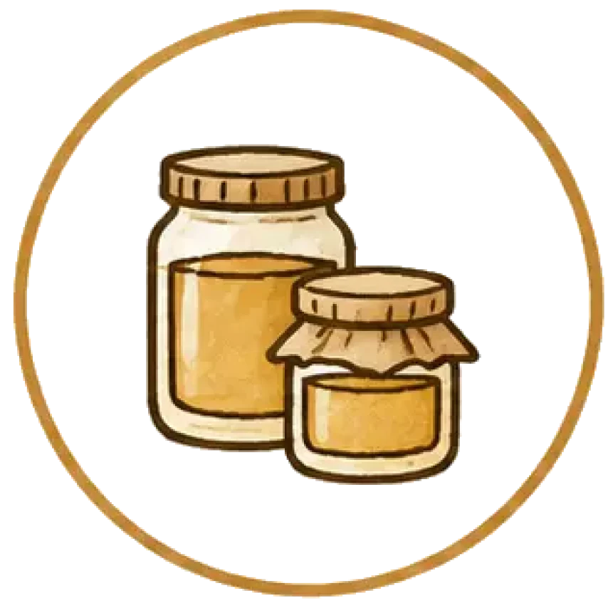 Icon Honiggläser